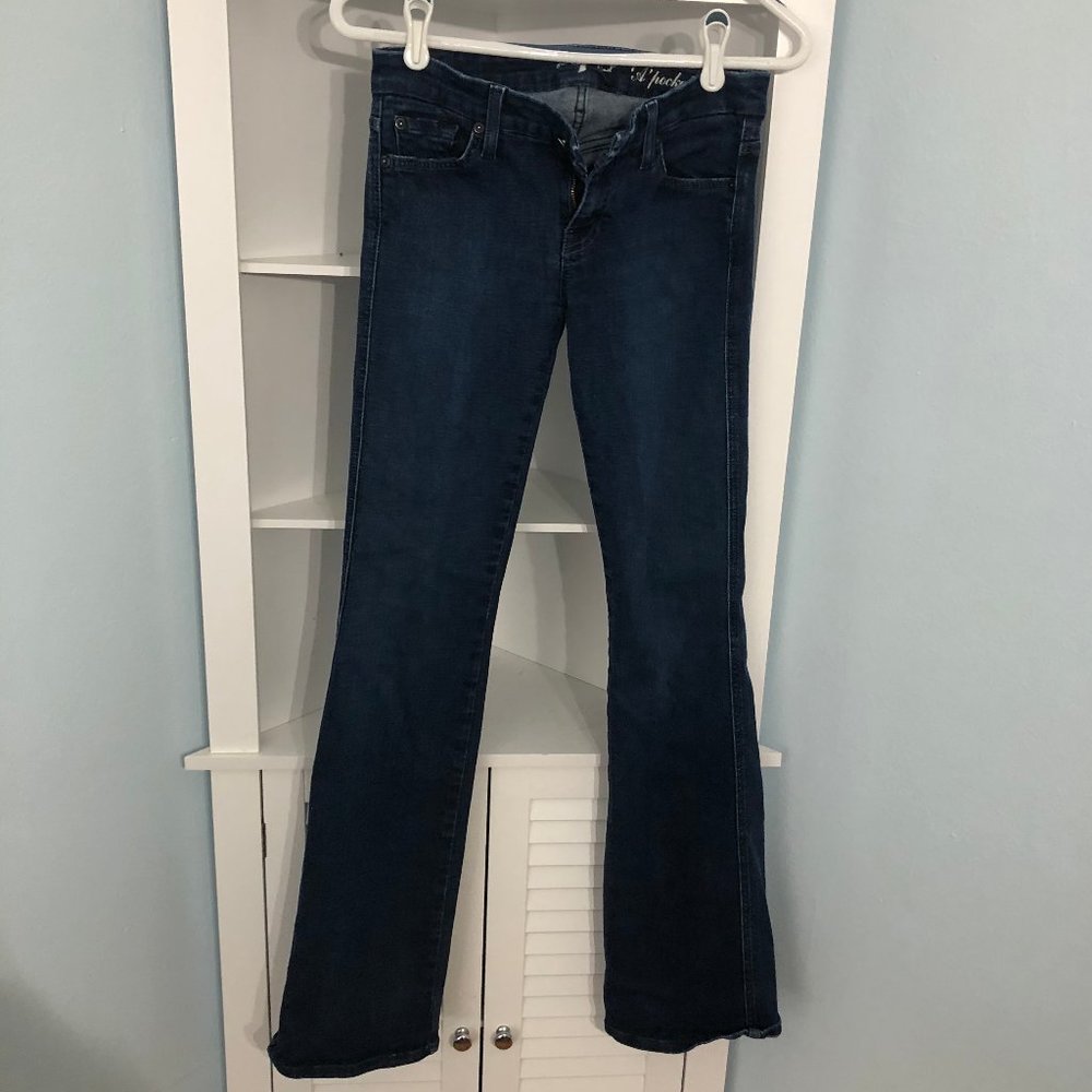 7FAM bootleg jean, size 26, "A Pocket" style